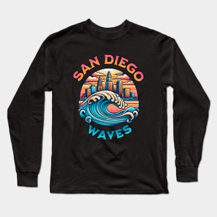 San Diego Waves Long Sleeve T-Shirt